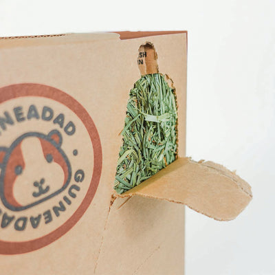 How to Open GuineaDad Timothy Hay Box