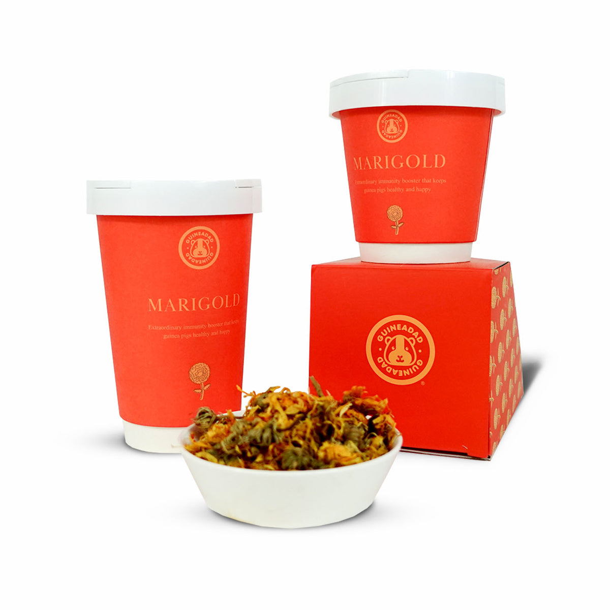 Subscription - GuineaDad Marigold Treat Cups (100% All Natural)