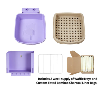 BunnyDad BunnyLet Litter Box/Feeder + Hay Bundle (Starter Kit)