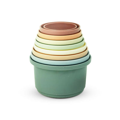 BunnyDad 8 Piece Stacking Cups Toy Set