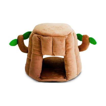 BunnyDad Tree Stump Hidey for Rabbits