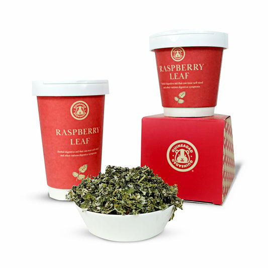 GuineaDad Raspberry Leaf Treat Cups (100% All Natural)
