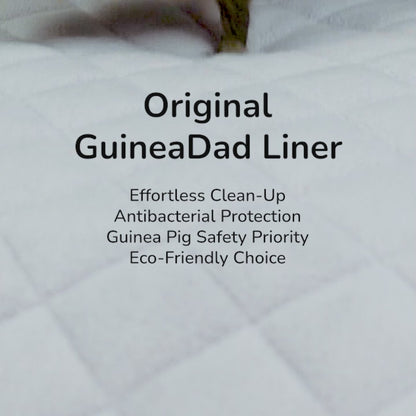 GuineaDad Fleece Balcony Ramp Liner