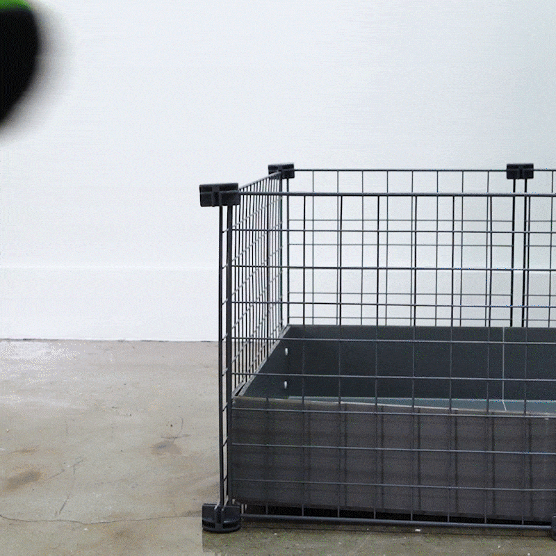 GuineaDad Piggy Condo Guinea Pig Cage with Balcony & Ramp (C&C)